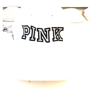 White PINK dad hat